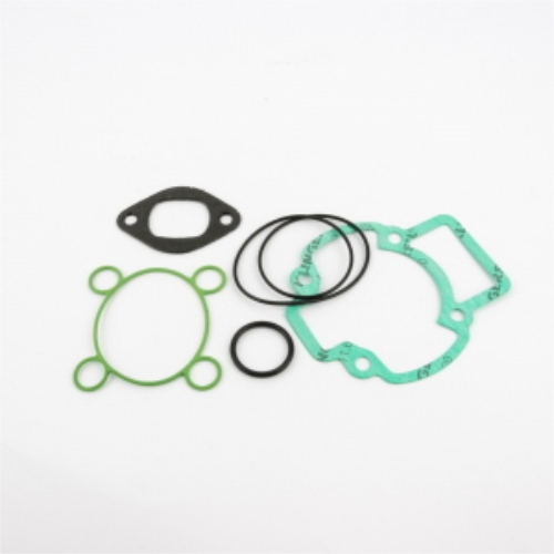Serie guarnizioni Pinasco 10332102 per gruppi termici 10040402 e 10041402, famiglia scooter Piaggio 2T LC Ø47 mm.