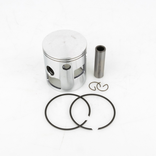 Pistone completo Pinasco 25121000B in alluminio, Ø60 mm selezione B e due segmenti, per kit 160 cc Vespa Wideframe compatibili.