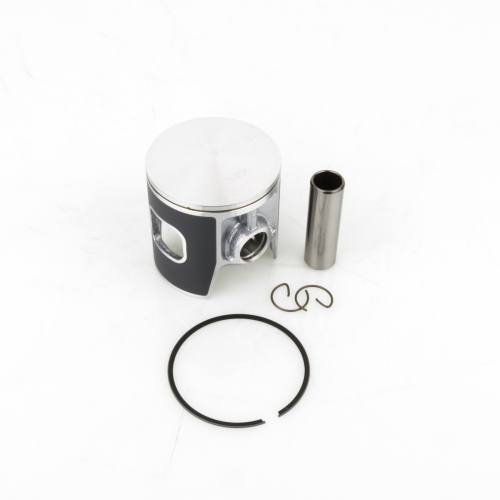Pistone Pinasco 25121012C per Zuera: Ø57,5 mm, selezione C, un segmento e mantello grafitato. Per Vespa Smallframe e Ape 50 compatibili.