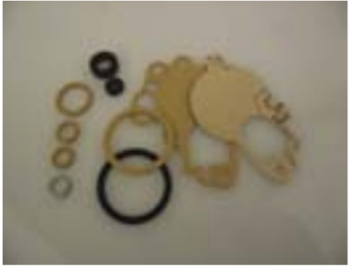Kit guarnizioni originale Dell'Orto 5262200 77 per revisione di carburatori PHVA da 10 a 17,5 mm compatibili.
