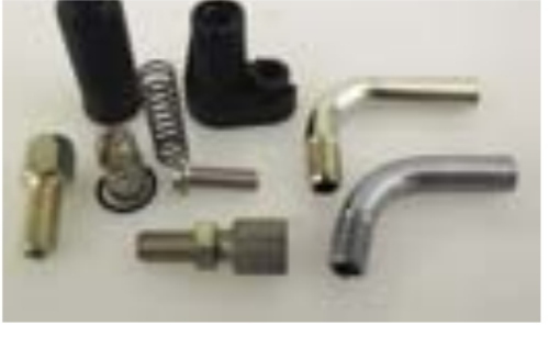 Kit starter a filo Dell'Orto 53004-78 per carburatori PHBN compatibili. Ricambio per comando remoto dell'arricchitore di avviamento a freddo.