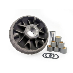 Variatore Pinasco Overdrive Blackdrive 11262404 per Honda SH 300 i.e. e Forza 300 2007-2020, con trattamento nero e bronzina B-LOCK.