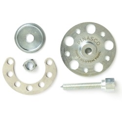 Utensile originale Pinasco 26075001 per montare e smontare la frizione Racing Shot Clutch a 10 molle su Vespa Smallframe compatibili.