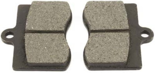 Coppia pastiglie Pinasco 26280101 per pinza radiale di prima serie 26280000/01/02, destinata ai kit freno Vespa PX '98, MY e 2011 compatibili.