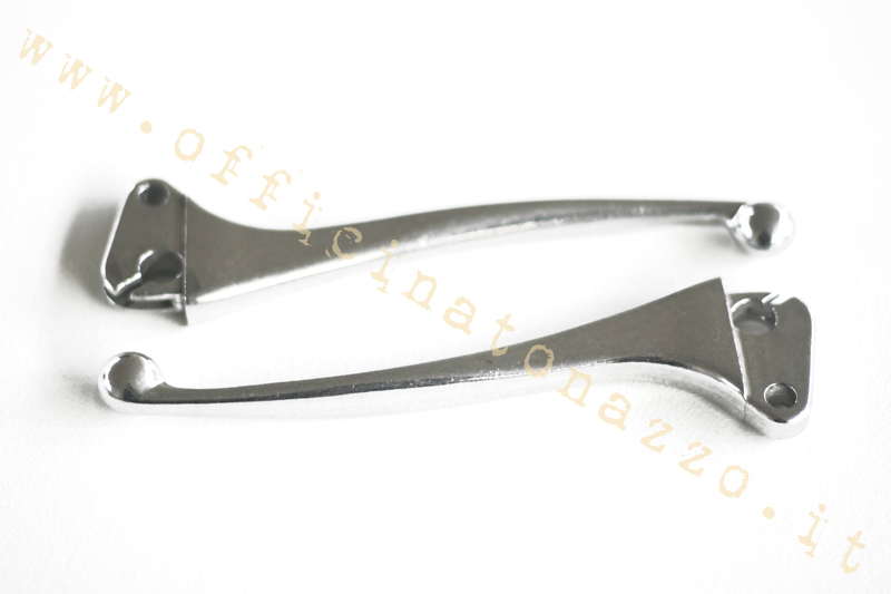 Par de palancas de aluminio para Vespa Rally - TS - GT - GTR - Sprint Veloce