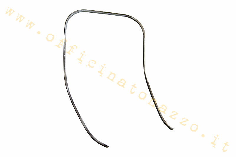 Edge shield in aluminum original type for Vespa VNB 3-4-5-6 - VBB - VNA - VBA