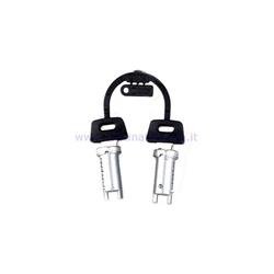 serrure serrure - top case (2 pcs cylindres) pour Vespa PK - FL - HP