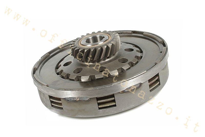 Frizione FERODO COSA standard per Vespa 125 VNA-TS/150 VBA -Super/180-200 Rally/PX80-200/PE/Lusso/T5/Cosa Ø 115 mm, 22 denti, 4 disch