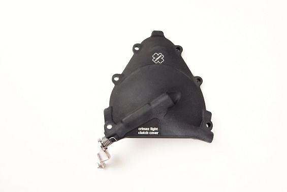 Carter clutch Crimaz Smallframe rack for Vespa 50 - ET3- ​​Primavera. Black colour