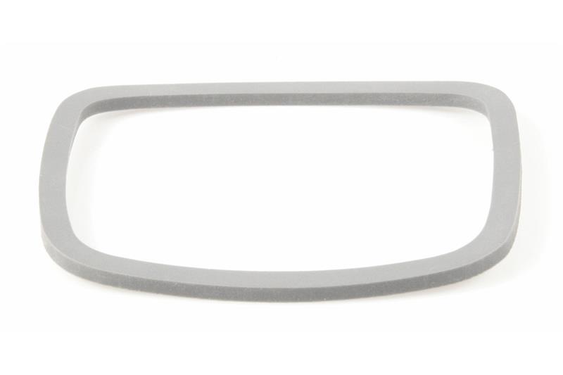 Joint en verre de compteur kilométrique pour Vespa 125 VNB3-6 en forme de trapèze, Ø 61x51 mm, gris