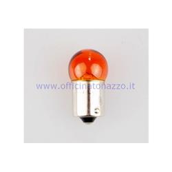 Lampada per Vespa innesto a baionetta, sfera 12V - 10W arancione