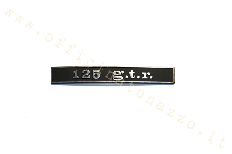 rear plate "125 GTR"