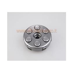 Complete clutch unit 7011 discs 4 springs Ø flange 6mm pinion Z97 for Vespa PX 22 125st series