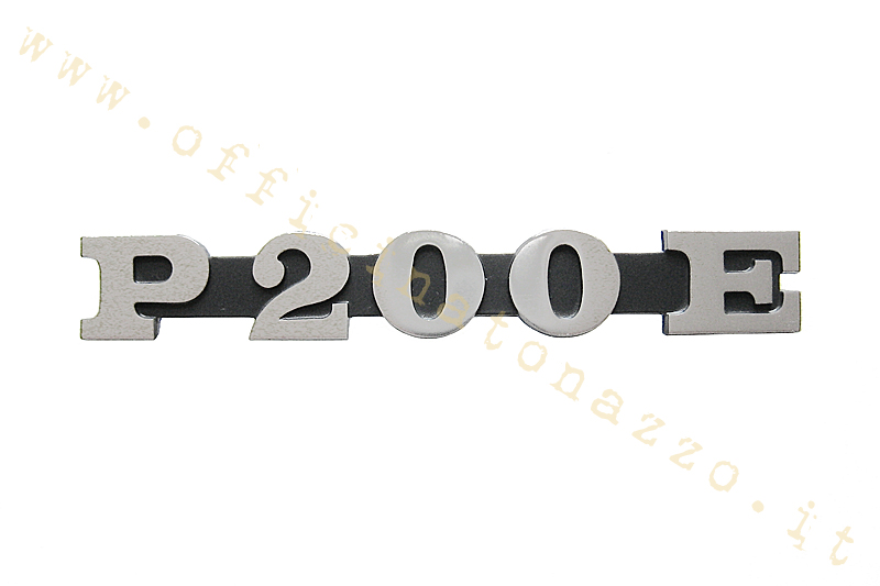 placa del capó "P 200 E"