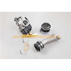 Pinasco PHBL 24 AD elastic valve intake kit with two-hole attachment for Vespa 50 - Primavera - ET3