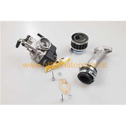 Pinasco PHBL 24 AD elastic valve intake kit with two-hole attachment for Vespa 50 - Primavera - ET3