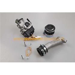 Kit d'aspiration valve Pinasco PHBL 24 AD élastique avec raccord 50 trous pour Vespa 3 - Primavera - ETXNUMX