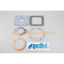 Polini 130cc Evolution cylinder gasket series in lamellar aluminum on the cylinder