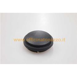 Vespa PX black plastic drum nut cover with disc brake