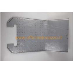 Footboard bottom (length 90,0 cm - width 51.0 cm) with curve for Vespa VU - VN - VL - VB