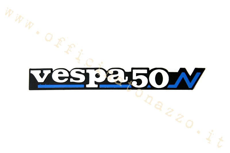 Plaque de capot "Vespa 50 N"