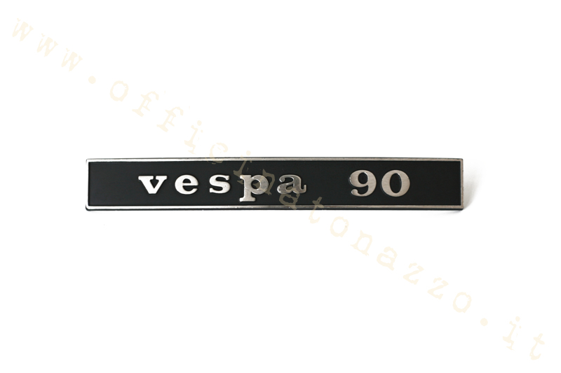plaque arrière "Vespa 90"