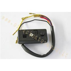 Interruptor de luces para Vespa PX 125-150-200/E sin intermitentes, sin botón de parada del motor (ref. original 160740)