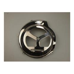 Flywheel "GS 150 Style" for Vespa PX80-200 / PE Lusso / Rally, without e-start, polished stainless steel