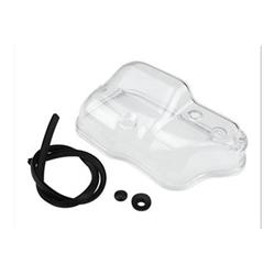 Transparent carburetor air filter cover for Vespa PX with mixer