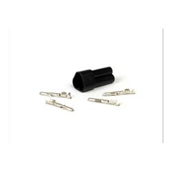 Conector para cableado del sistema eléctrico -BGM PRO, 3 vías- Vespa, Piaggio, Gilera - hembra