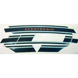 Vespa Electronic blue original Vespa ET3 sticker