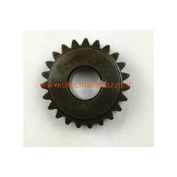 25270906 - Pinasco pinion gear Z 23 meshes on primary Z 72 (Ratio 3,15) straight teeth for Vespa 50 - Primavera - ET3