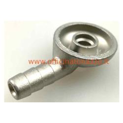 Fitting carburetor fuel pipe PHBH - PHBL in aluminum for Vespa