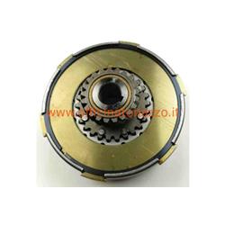 FCC0518M - Complete Ferodo clutch group 4 discs 6 springs Ø flange 97mm pinion Z21 for Vespa PX 150