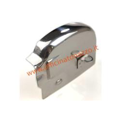 Selector cover for Vespa T5 in polished stainless steel, distance from the support: 27mm