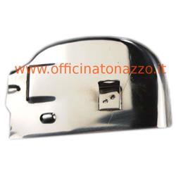 Selector cover for Vespa T5 in polished stainless steel, distance from the support: 27mm