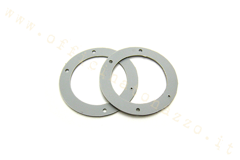 Gray horn gasket for Vespa low headlight (thickness 2mm)