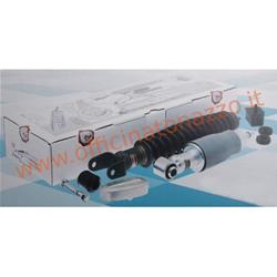 Pareja amortiguadores delanteros y traseros gris y fosfatados para Vespa 50 - 90 - 125 SPRING