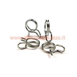 Galvanized gasoline hose clip Ø 8.7mm