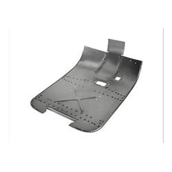 8000000798251 - Footboard bottom (length 80.0 cm - width 46.0 cm) for Vespa PX - PE after 1982 (with square brake pedal hole) (economic quality)