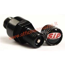 SIP-Ventil SIP-Rand (schlauchlos) für Vespa / Lambretta, l = 30 mm, Metall, schwarz, verschraubbar