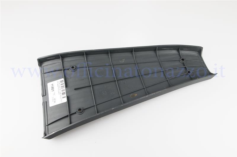 Dark gray plastic central mat for Vespa PX Arcobaleno