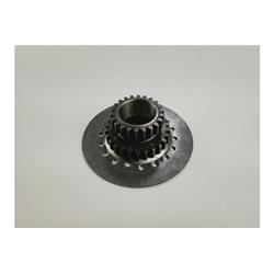 Pinasco Vespa large pinion z 22 meshes on z64 (6 springs) - straight teeth