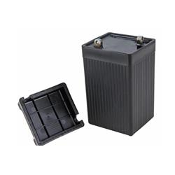 Batterie 6V trocken - 10Ah für Vespa 125 TS / 150 VL / 160 GS / 180 SS / 180-200 Rallye, auch geeignet für PIAGGIO Ape AB 125,160x83x93 mm