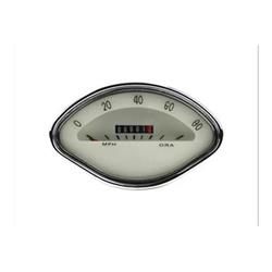 Odometer scale 80 MPH cream for Vespa VBA - VBB