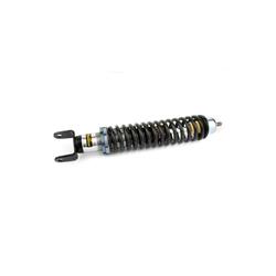 Adjustable Pinasco rear shock absorber for all Vespa with 10 "wheels and LML Star (no Vespa PK and no LML 4T) Black spring color