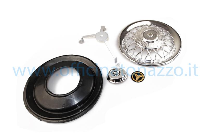 Black wheel cover for 10 "rims for Vespa