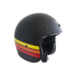 Helm mod. FLORIDA BASIC, schwarz glänzend, Größe L (58 cm)