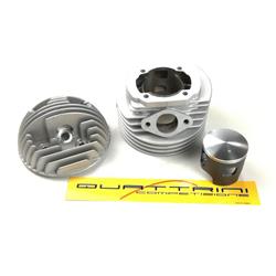 Cylinder Quattrini Competition 144cc M1B GTR Ø60 in aluminum with exhaust booster for Vespa 50 - Primavera - ET3