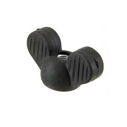 Wing nut M5 wing nut for closing tank / battery cap, for Vespa 98/125 V1-33 / VM / VN / VU / VNA / VNB / TS / 150 VL / VB / GS / 180SS / 180-200Rally, rubberised